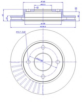 Disc frana