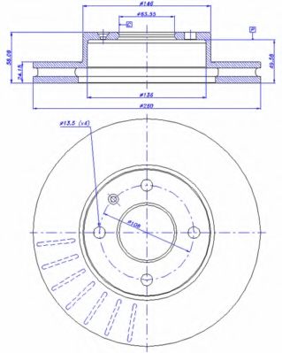 Disc frana