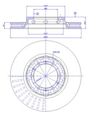 Disc frana