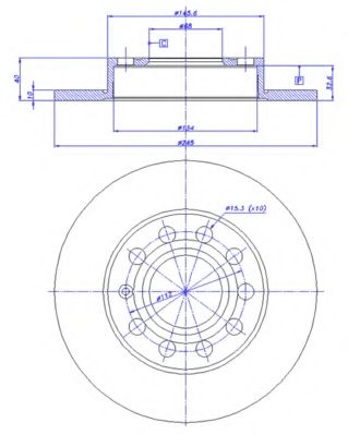 Disc frana