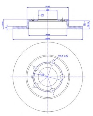 Disc frana