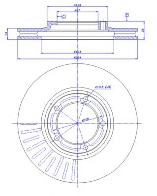 Disc frana