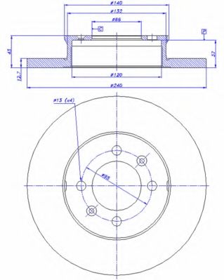 Disc frana