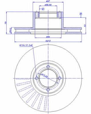 Disc frana