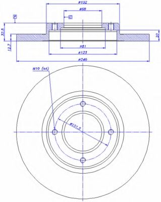 Disc frana