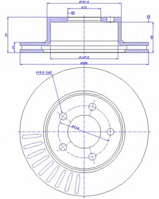 Disc frana