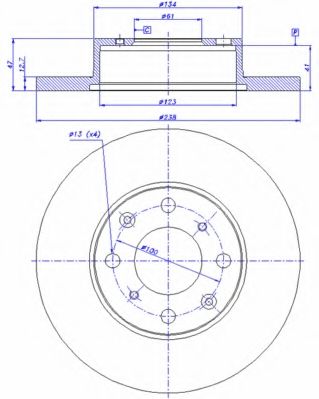 Disc frana