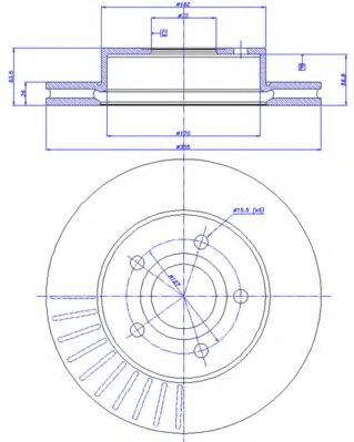 Disc frana