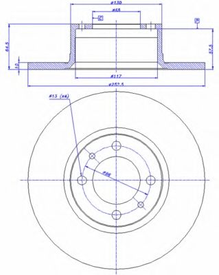 Disc frana