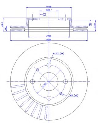 Disc frana