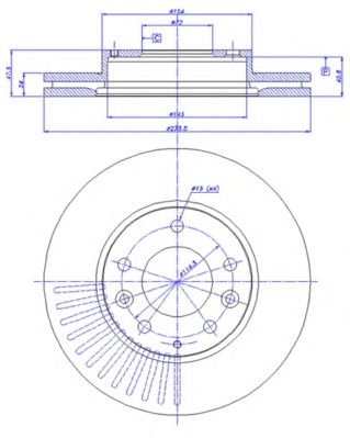 Disc frana