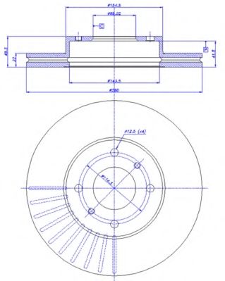 Disc frana