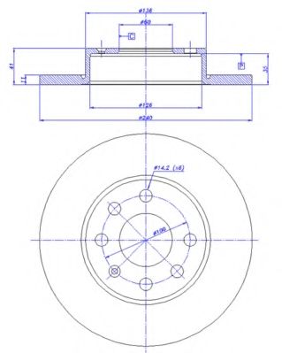 Disc frana