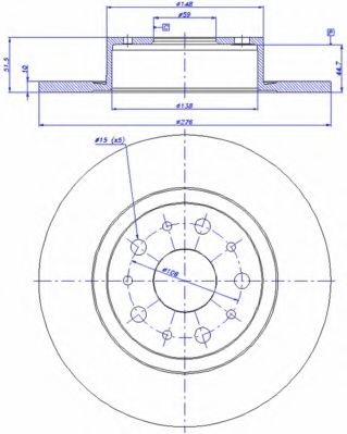 Disc frana