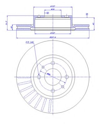 Disc frana