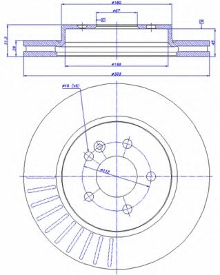 Disc frana