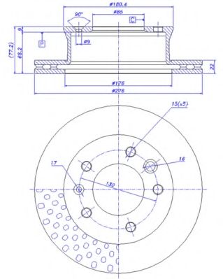 Disc frana