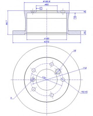 Disc frana