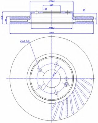 Disc frana