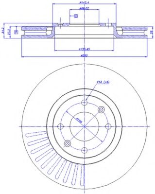 Disc frana