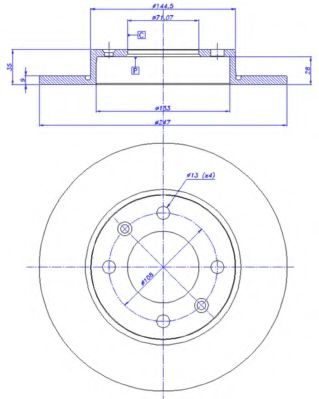 Disc frana