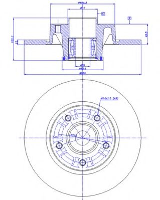 Disc frana