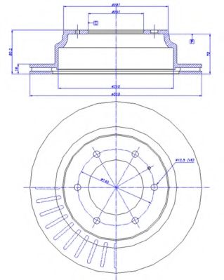 Disc frana