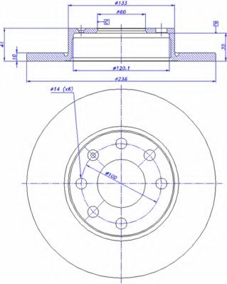 Disc frana