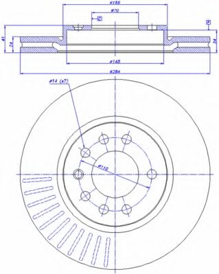 Disc frana