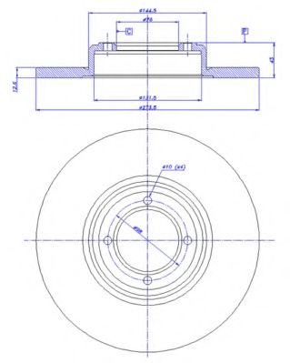 Disc frana