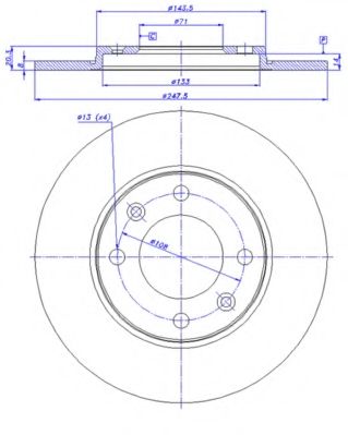 Disc frana