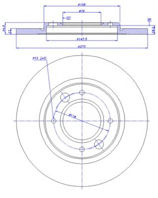 Disc frana