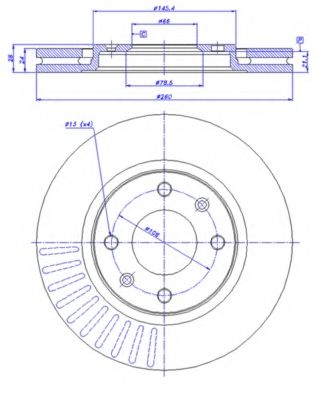 Disc frana