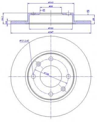 Disc frana