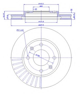 Disc frana