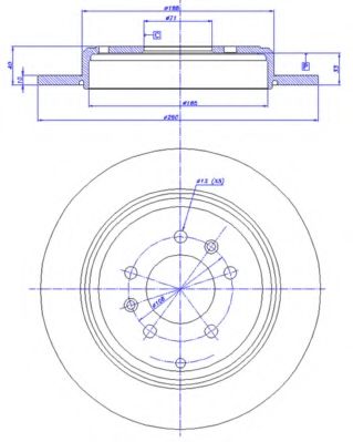 Disc frana