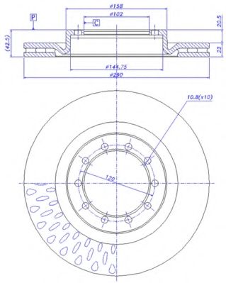 Disc frana