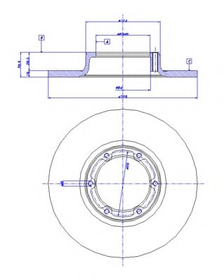 Disc frana