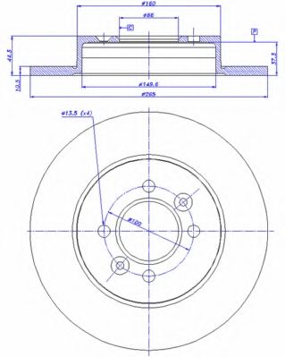 Disc frana