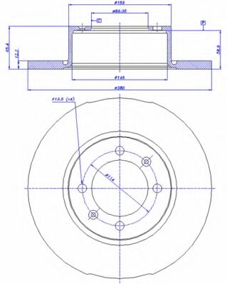 Disc frana