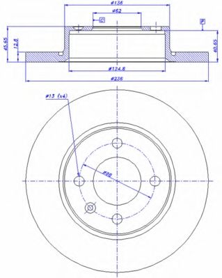 Disc frana