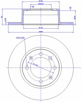 Disc frana