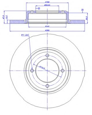 Disc frana