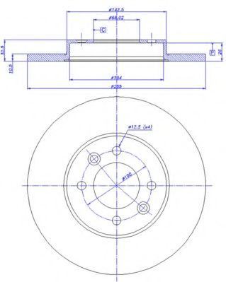 Disc frana