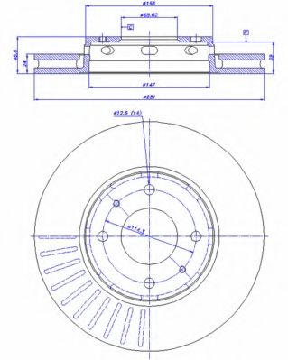 Disc frana