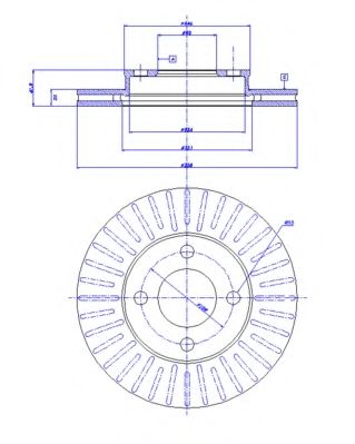 Disc frana