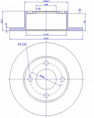 Disc frana