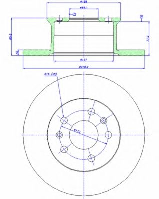 Disc frana