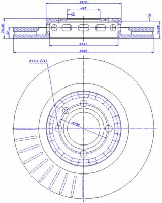 Disc frana