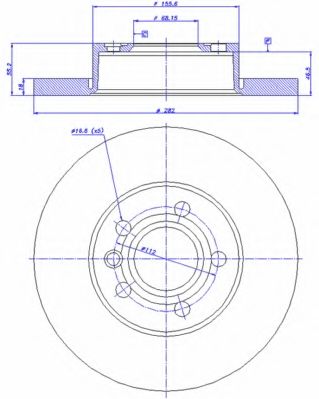 Disc frana